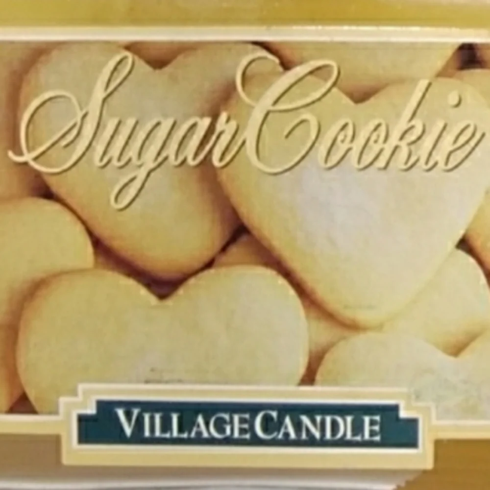 Sugar Cookie Village Candle RARE LIMITED EDITION Vintage Candles Candle Jars
